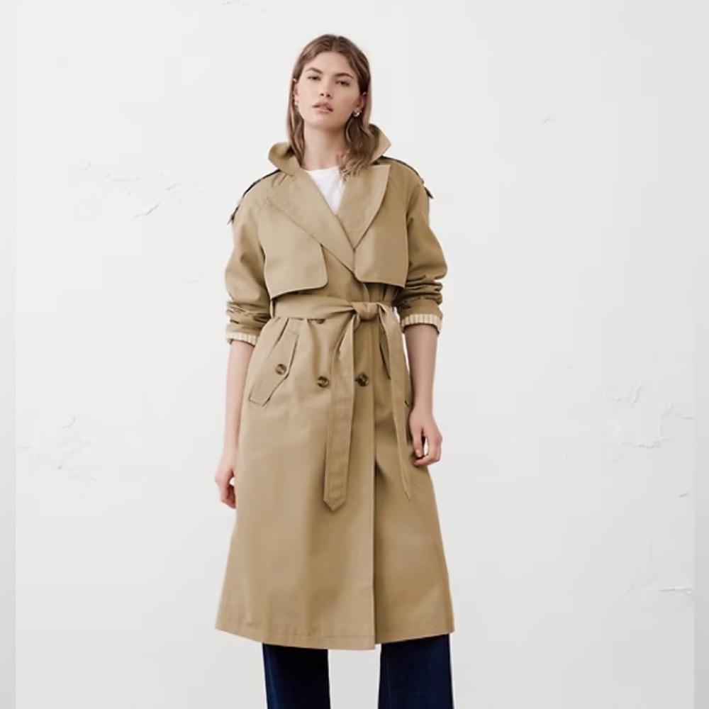 Classic Tan Trench Coat